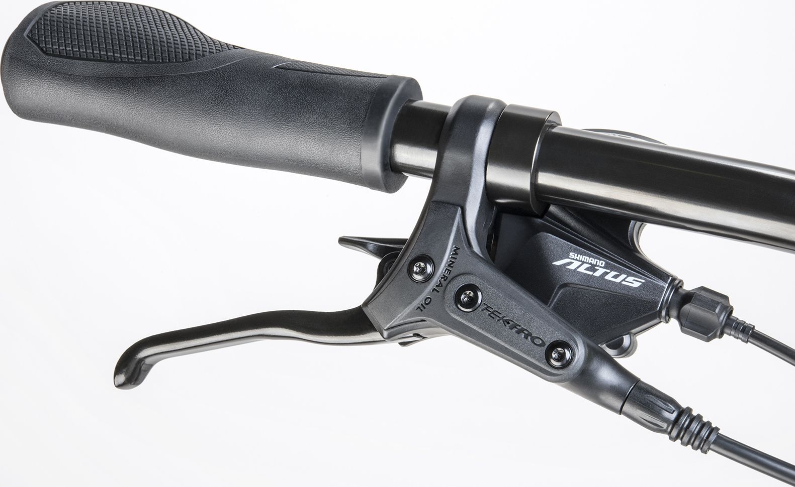 Author Vertigo 2020 22" černá-matná/oranžová-neon krosové kolo - obrázek 2