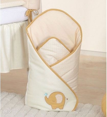 Zavinovačka LUX - SLON - piškotový, - obrázek 1