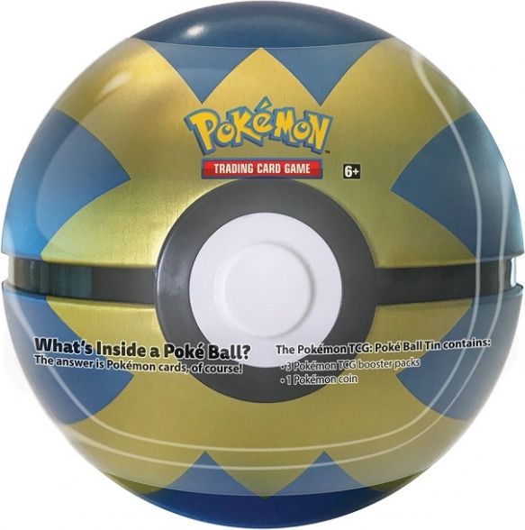 Nintendo Pokémon Pokéball Tin - Quick Ball - obrázek 1