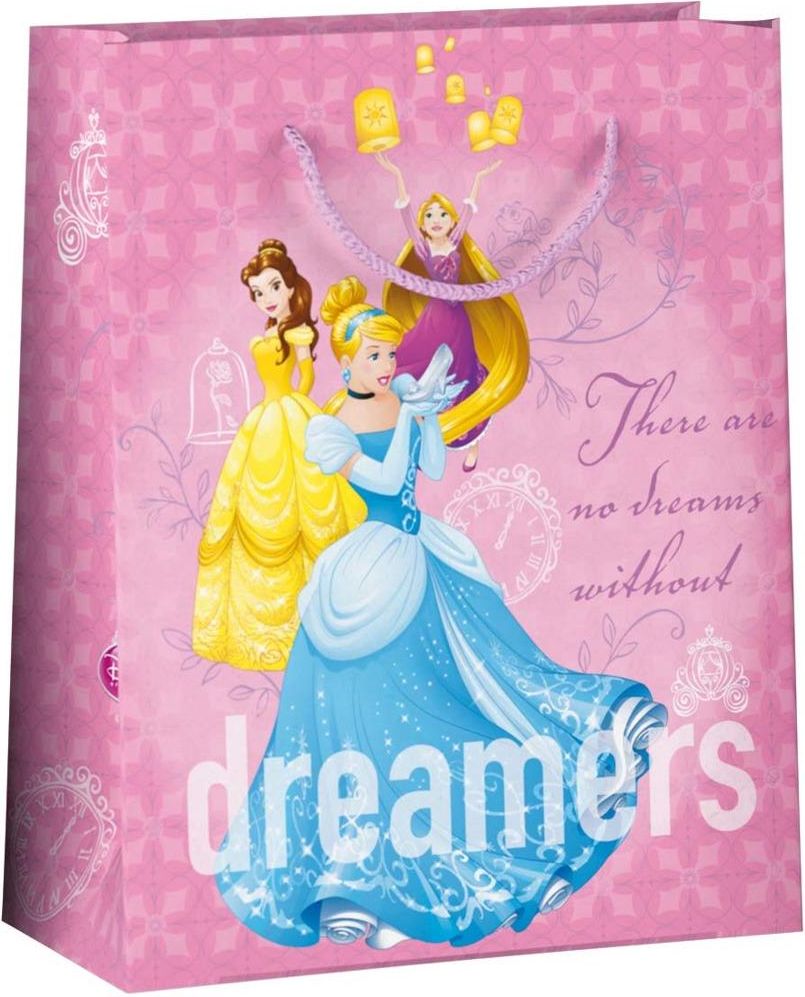 Dárková taška L Princezny Glitter - obrázek 1