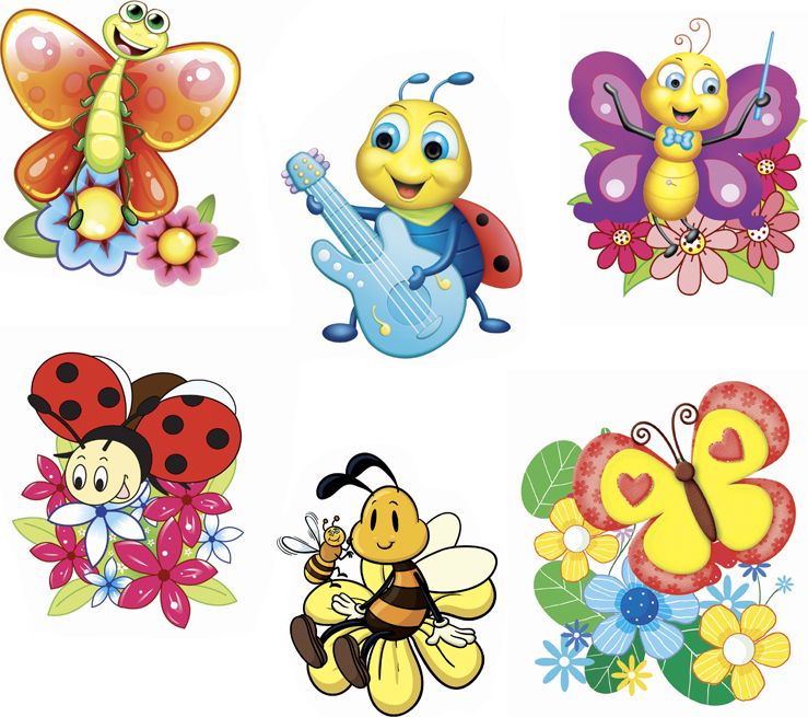 Samolepky 3D hmyz, 15x19cm - obrázek 1