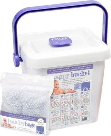 Bambinomio Kyblík na plenky a síťky na praní - obrázek 1
