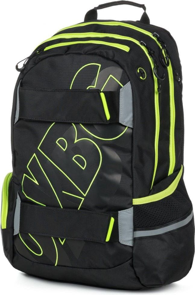 Karton P+P Anatomický batoh OXY SPORT Black Line green - obrázek 1