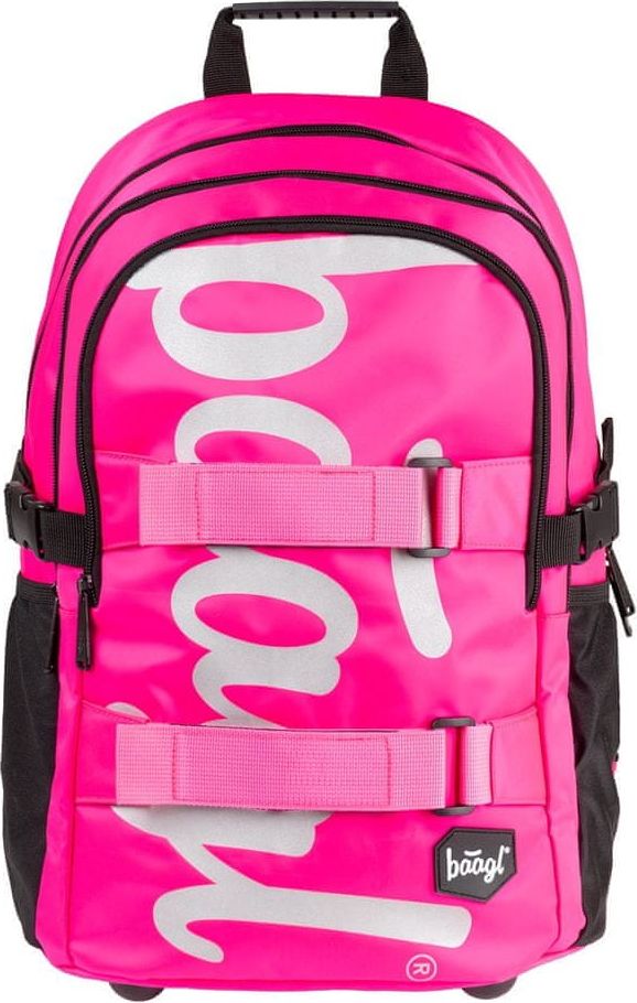 BAAGL Školní batoh Skate Pink - obrázek 1