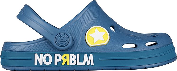 Coqui Dětské pantofle Froggy Niagara Blue Prblm 8802-404-5151 (Velikost 34-35) - obrázek 1