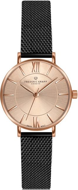 Frederic Graff Shispare Black Mesh Watch FCG-3314 - obrázek 1