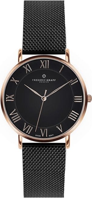 Frederic Graff Rose Dent Blanche Black Mesh FAE-3320B - obrázek 1