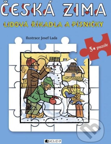 Česká zima - Josef Lada (ilustrácie) - obrázek 1