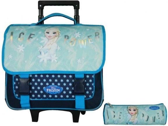 Diesel Black Gold školní taška na kolečkách Frozen - obrázek 1