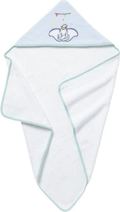 Disney dětská osuška s kapucí Dumbo - 80x80 cm - obrázek 1