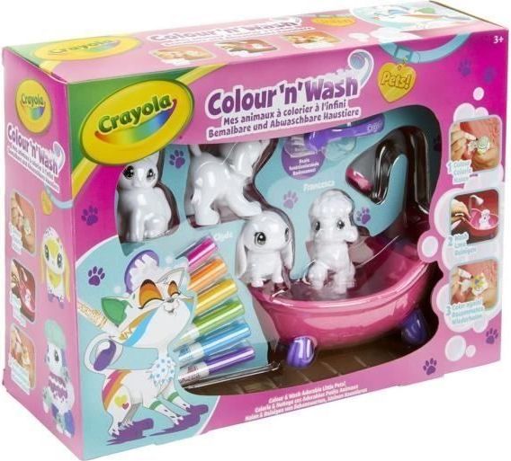 Crayola barevná zvířátka Color'N'Wash - obrázek 1