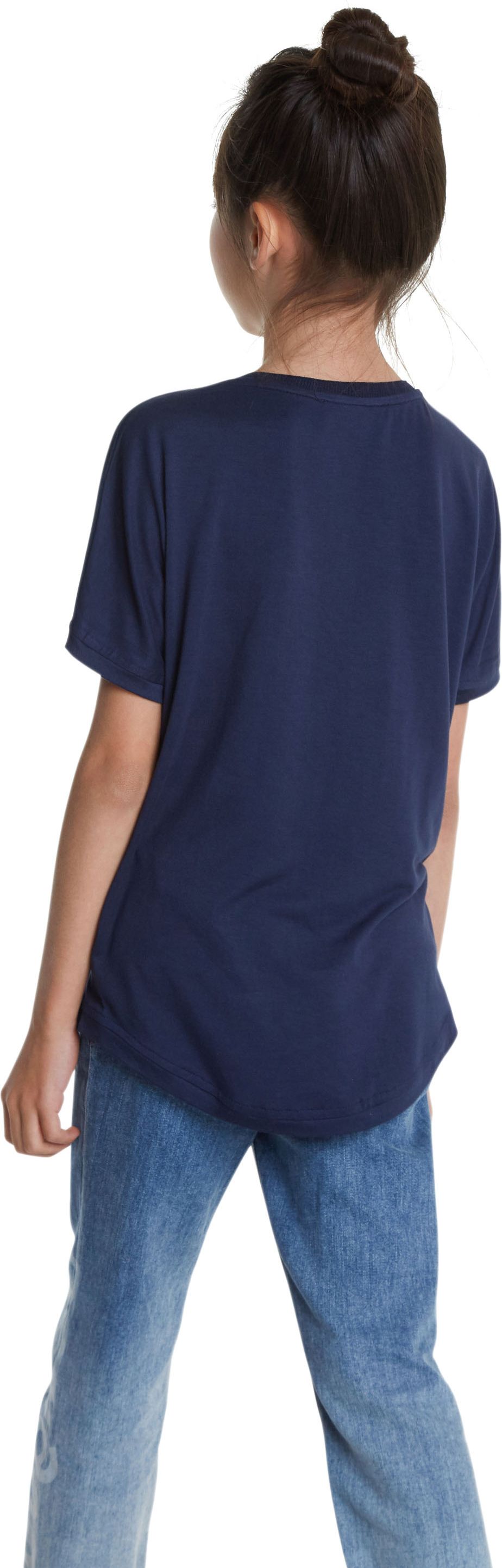 Desigual modré dívčí tričko TS Rhodeisland - 3/4 - obrázek 2