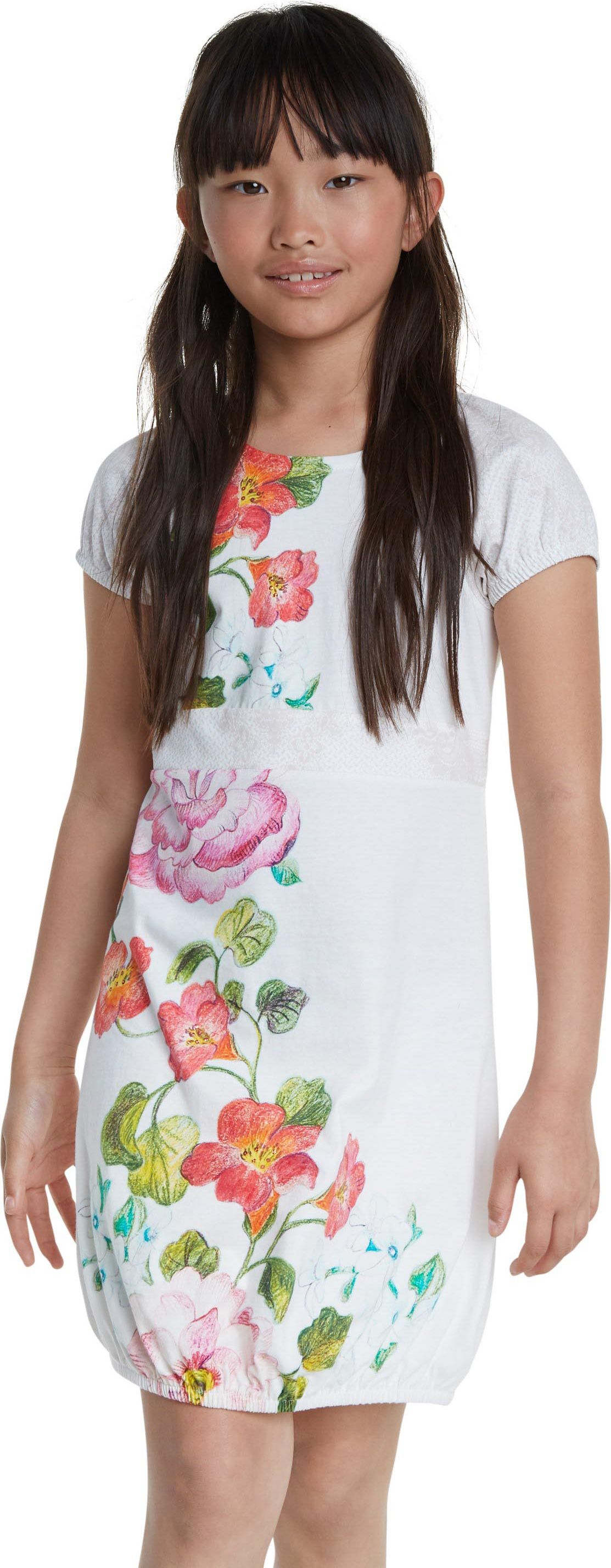 Desigual bílé dívčí šaty Vest Salamanca - 3/4 - obrázek 1