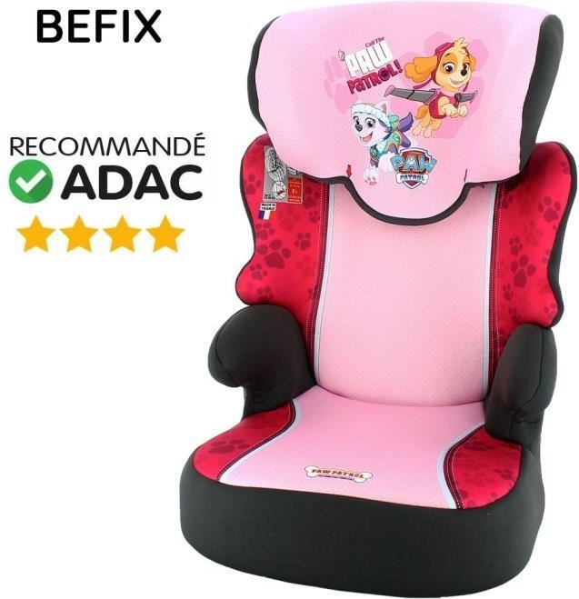 Nickelodeon autosedačka Belix Tlapková Patrola, růžová - obrázek 1