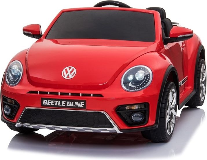 Mamido Dětské elektrické auto Volkswagen Beetle Dune červené L-5902808157007 - obrázek 1