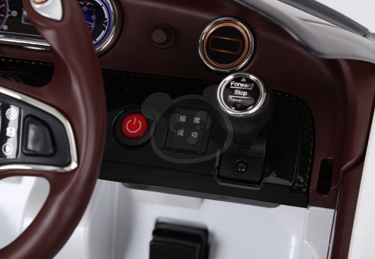 Dětské elektrické autíčko Bentley EXP12 - lakované světle červené - obrázek 20