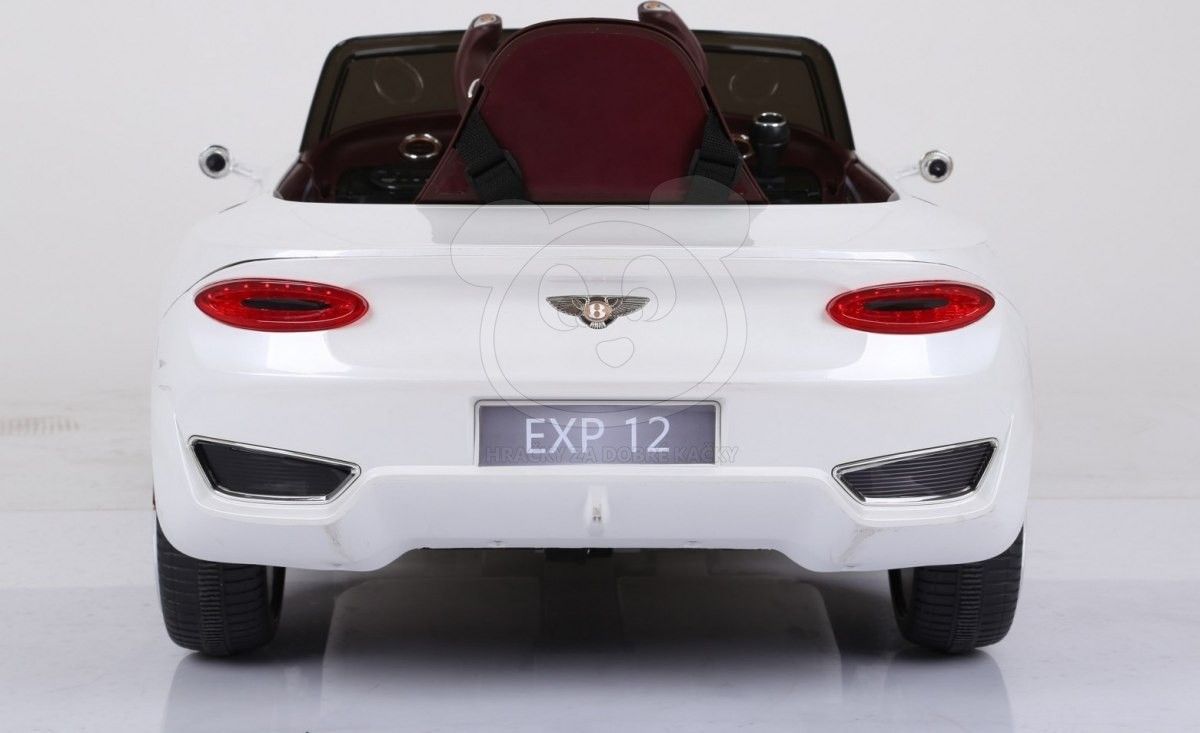 Dětské elektrické autíčko Bentley EXP12 - lakované světle červené - obrázek 3