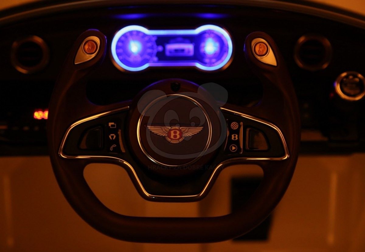 Dětské elektrické autíčko Bentley EXP12 - lakované světle červené - obrázek 21