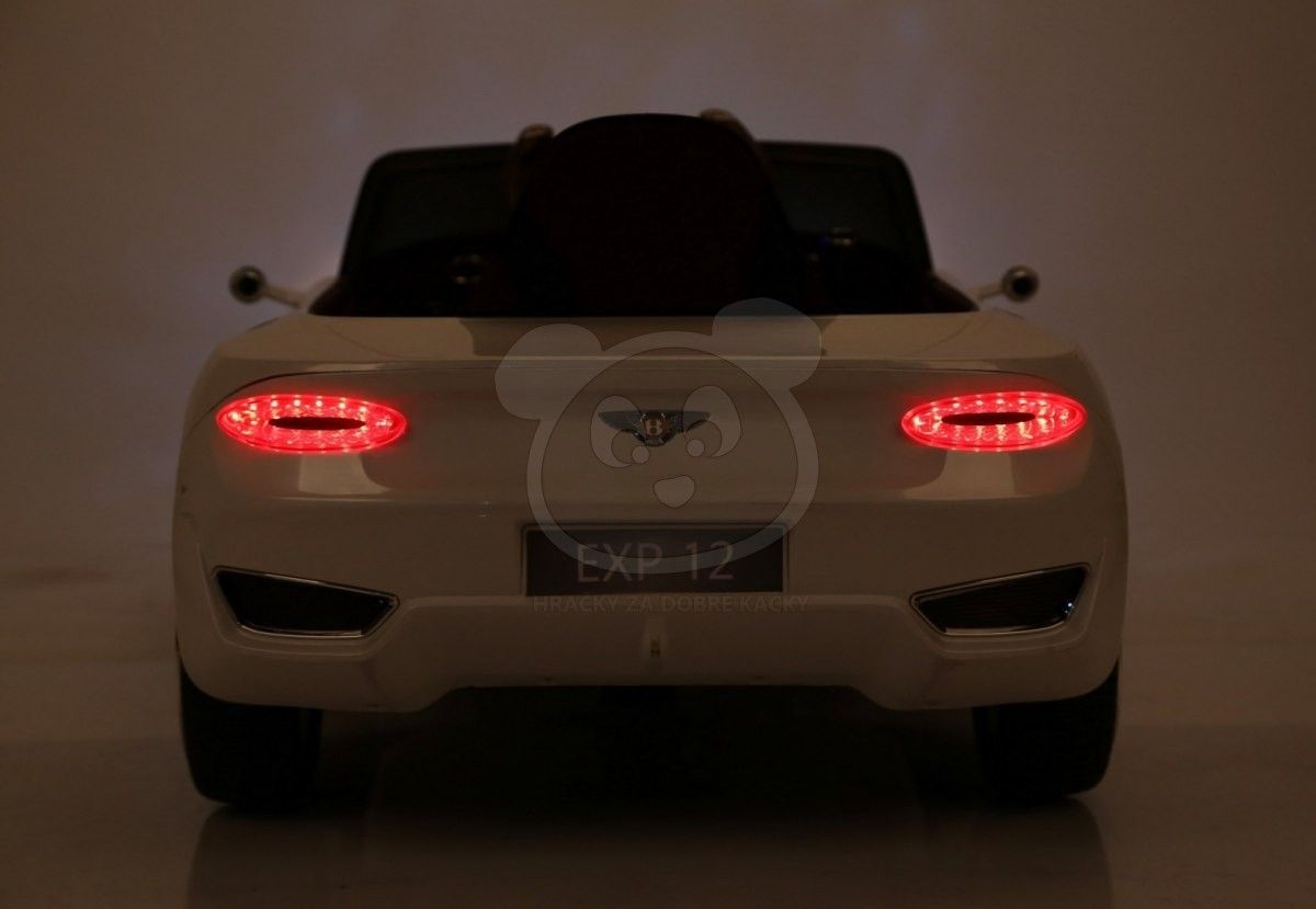 Dětské elektrické autíčko Bentley EXP12 - lakované světle červené - obrázek 4