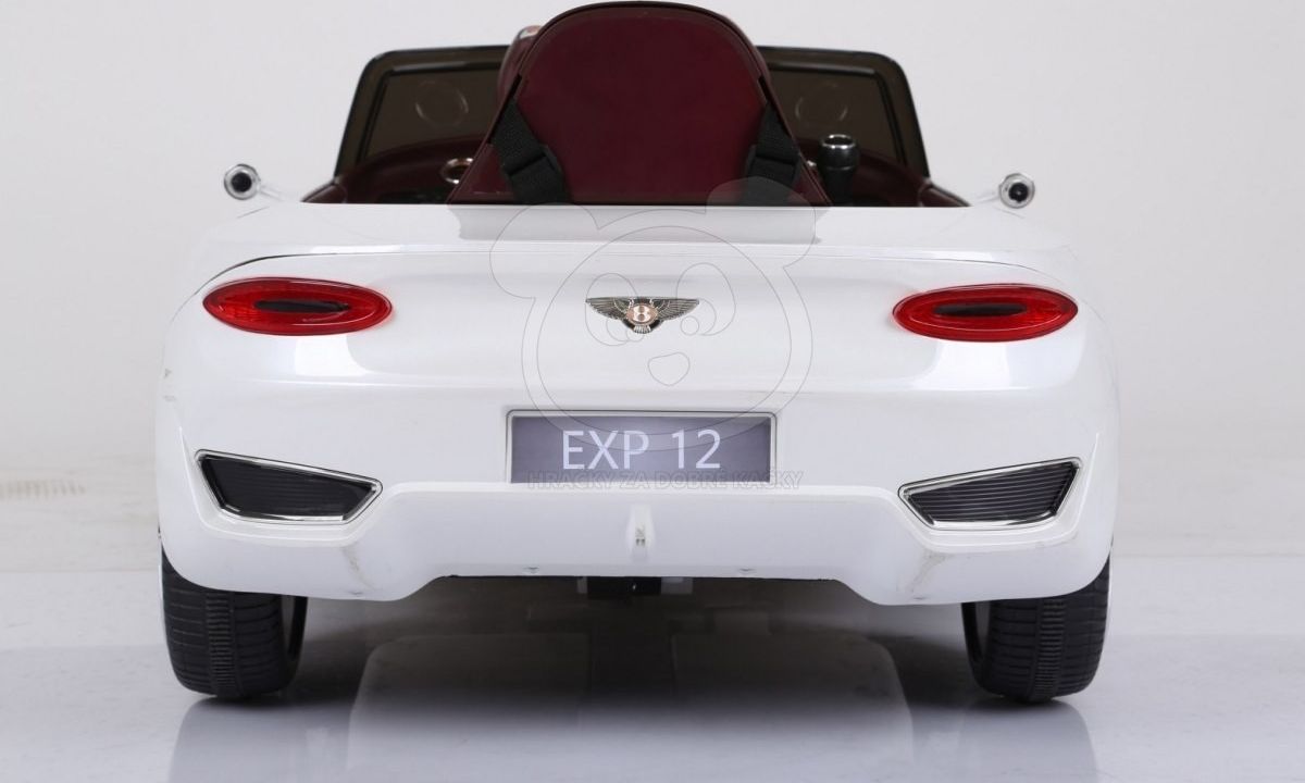 Dětské elektrické autíčko Bentley EXP12 - lakované světle červené - obrázek 6