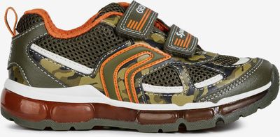 Android Tenisky dětské Geox | Zelená Oranžová | Chlapecké | 33 - obrázek 1