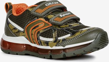 Android Tenisky dětské Geox | Zelená Oranžová | Chlapecké | 33 - obrázek 2