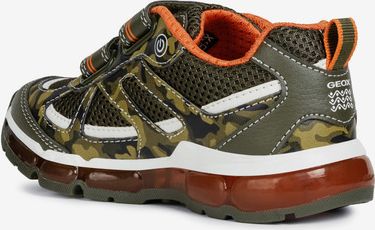 Android Tenisky dětské Geox | Zelená Oranžová | Chlapecké | 33 - obrázek 3