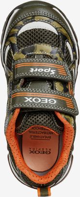 Android Tenisky dětské Geox | Zelená Oranžová | Chlapecké | 33 - obrázek 4