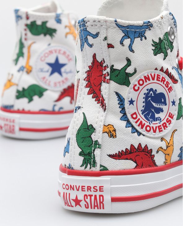 Chuck Taylor All Star Tenisky dětské Converse | Bílá Vícebarevná | Chlapecké | 31 - obrázek 4