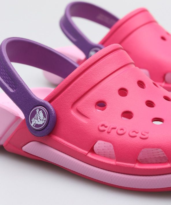 Electro Crocs dětské Crocs | Růžová | Dívčí | 27-28 - obrázek 4