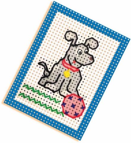 SES Vyšívací souprava s barevnými předlohami - obrázek 3