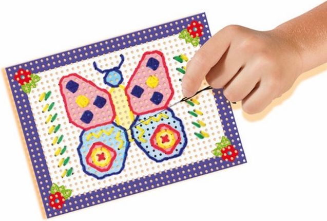 SES Vyšívací souprava s barevnými předlohami - obrázek 4