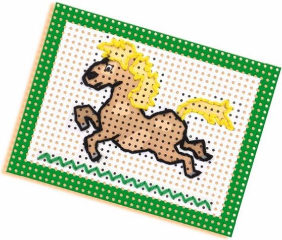 SES Vyšívací souprava s barevnými předlohami - obrázek 5