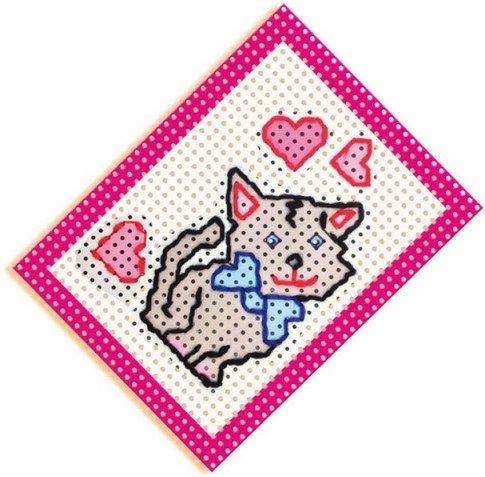 SES Vyšívací souprava s barevnými předlohami - obrázek 6