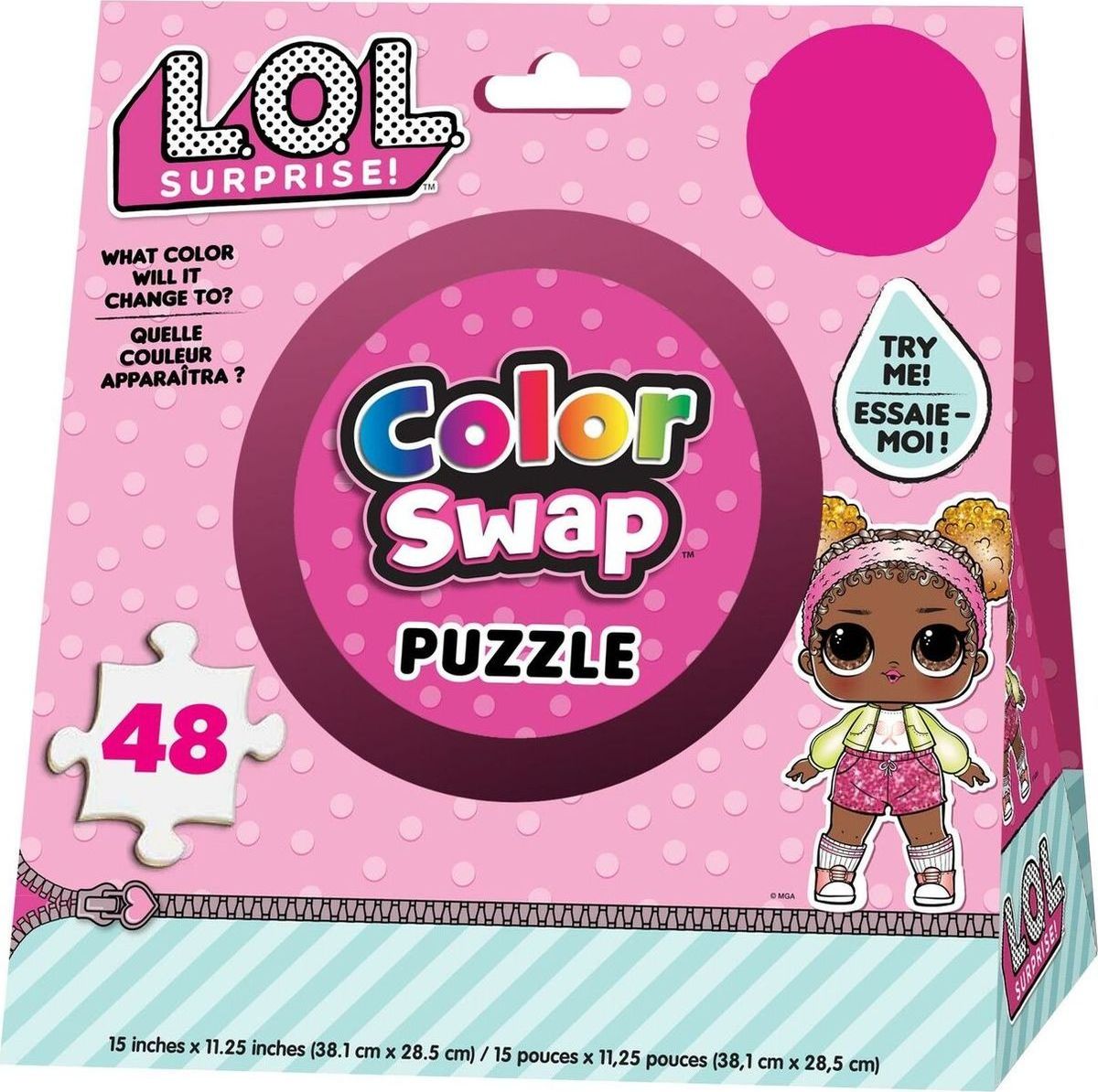 L.O.L. Surprise puzzle měnících barev - obrázek 1