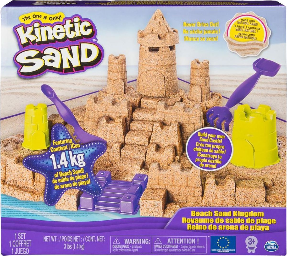 Kinetic Sand velký písečný hrad - obrázek 1