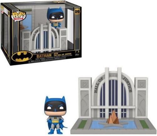 Funko POP DC Towns: Batman 80th - Hall of Justice w/Batman - obrázek 1