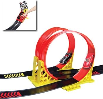 Bburago RC Ferrari Looping Dual se dvěma auty - obrázek 1