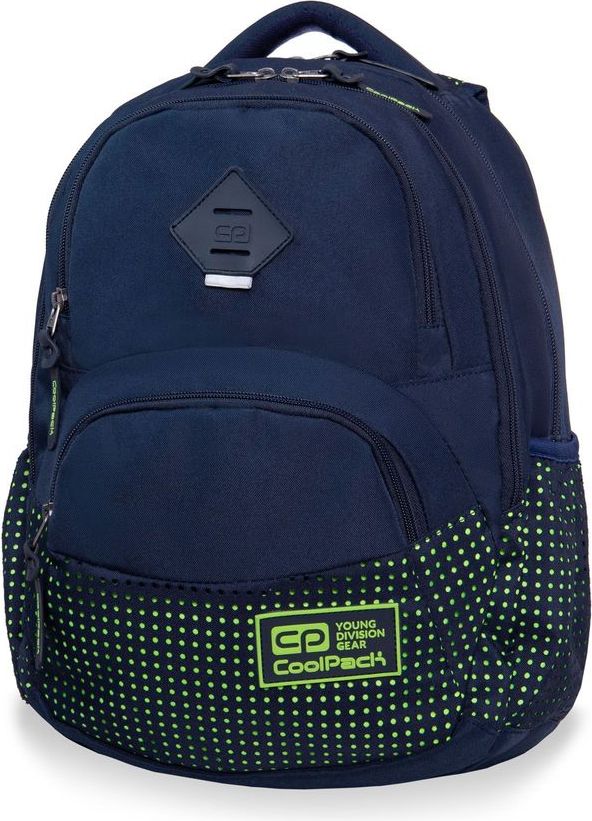 CoolPack Dart II Dots yellow/navy - obrázek 1