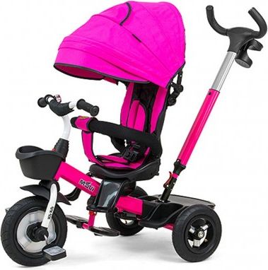 Dětská tříkolka Milly Mally Movi pink, Růžová - obrázek 1