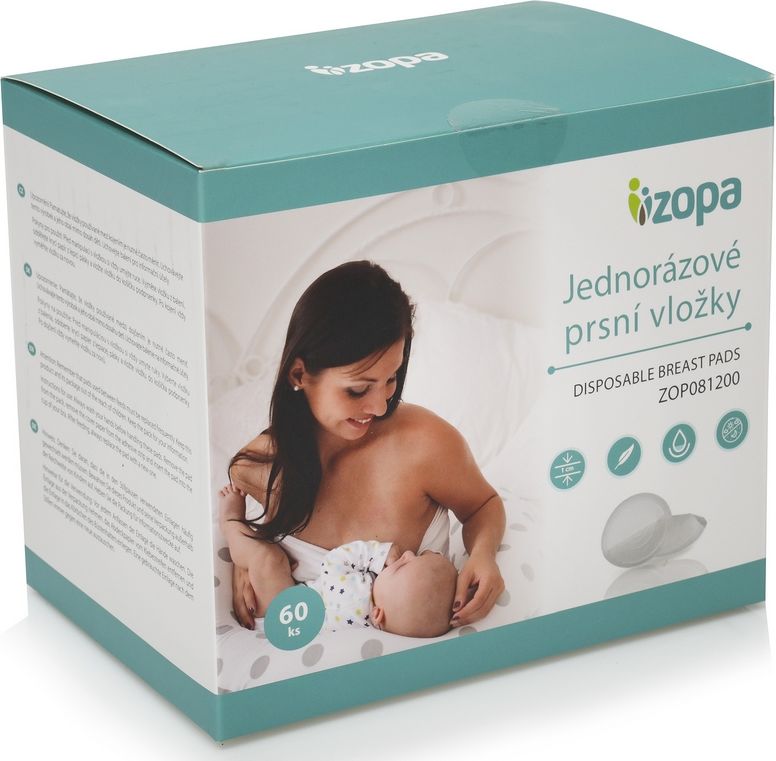 ZOPA Jednorázové prsní vložky 60 ks - obrázek 1