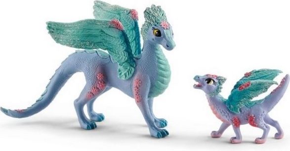 Schleich 70592 Květinový drak s mládětem - obrázek 1