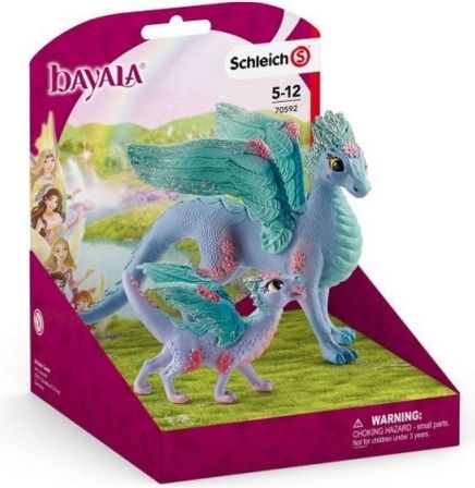 Schleich 70592 Květinový drak s mládětem - obrázek 2