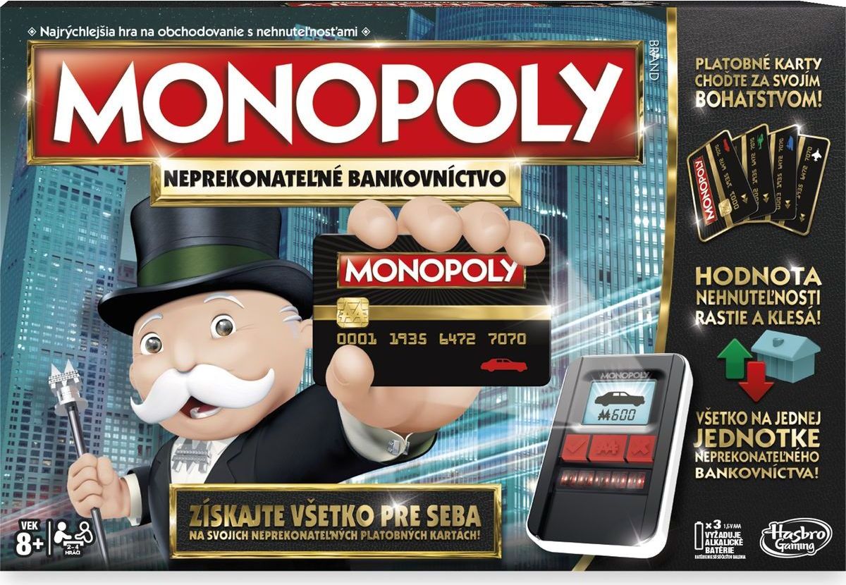 Hasbro Monopoly Ultimate Banking SK - obrázek 1