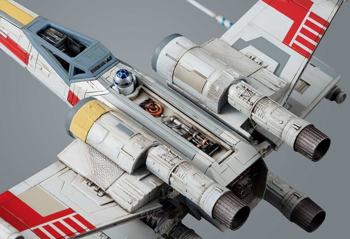 REVELL Plastic ModelKit BANDAI SW 01200 - X-Wing Starfighter (1:72) - obrázek 3