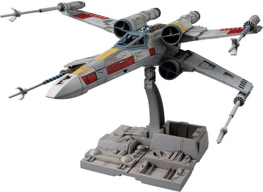 REVELL Plastic ModelKit BANDAI SW 01200 - X-Wing Starfighter (1:72) - obrázek 8