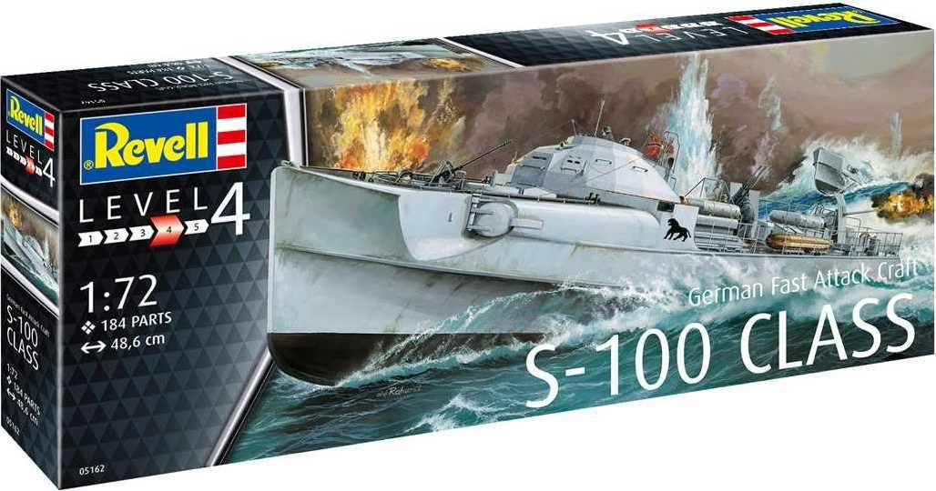 REVELL Plastic ModelKit loď 05162 - German Fast Attack Craft S-100 CLASS (1:72) - obrázek 1
