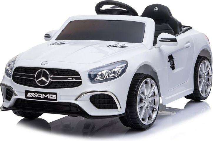 Mamido Elektrické autíčko Mercedes SL63 bílé 4103 - obrázek 1