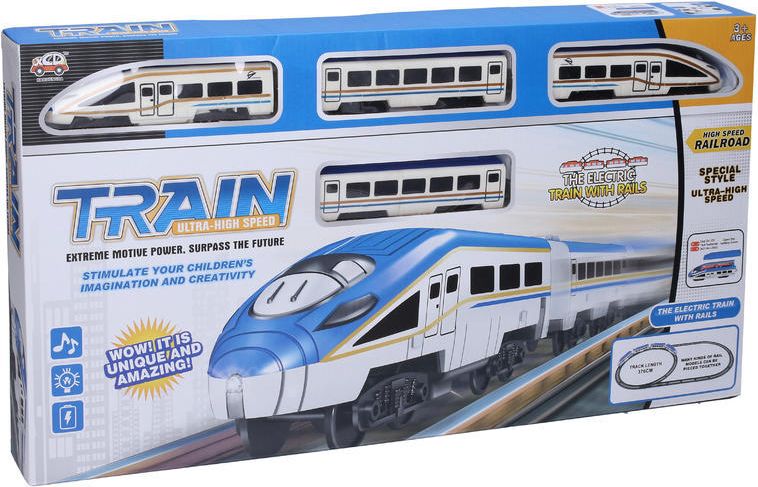 Wiky Vehicles Vlak set 130x49 cm trať 376 cm - obrázek 2