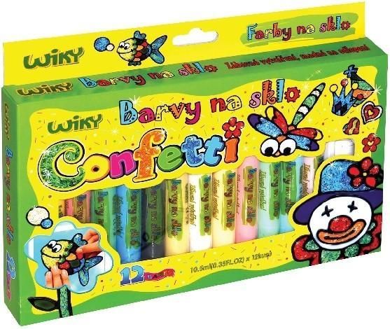 Wiky kreativita Wiky Barvy na sklo - obrázek 1